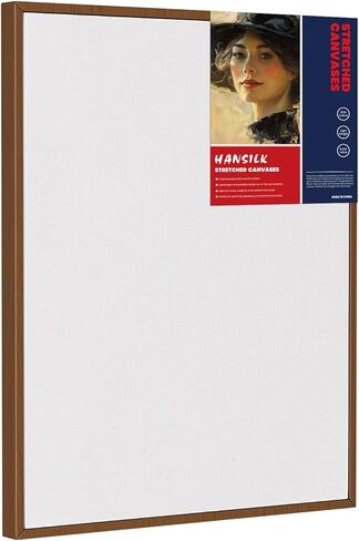Large Framed Canvas Blank 16x20 - DIY Painting Art with Sturdy Wooden Frame, Modern Empty Canvas for Paint-Your-Own Art Ready to Hang Wall Decor in Saudi Arabia