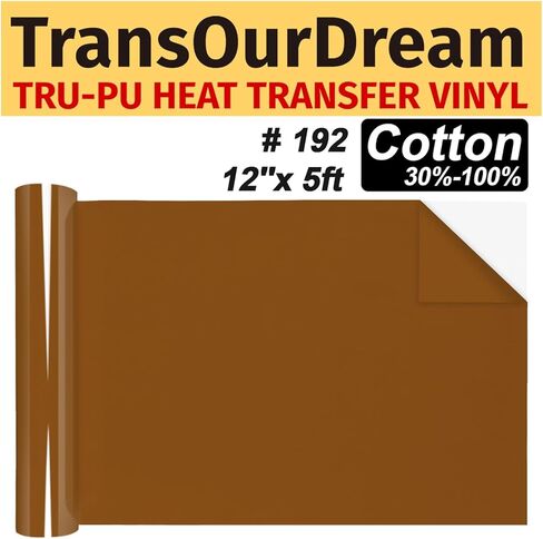 TransOurDream Tru-PU Heat Transfer Vinyl Rolls, Fuchsia Red 12'' x 10ft HTV Vinyl for Explore AIR 2, Maker, Cameo, Fuchsia Pink Iron on Vinyl for T-Shirts, Thinner, Soft, Sticky, Unprintable in Saudi Arabia