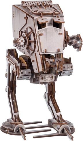 UGEARS Star Wars ™ Millennium Falcon ™ ألغاز خشبية ثلاثية الأبعاد للبالغين - مجموعة نماذج ميكانيكية DIY، ألغاز ثلاثية الأبعاد لإثارة العقل للبالغين، مجموعات بناء نماذج خشبية، هوايات للرجال والنساء in Kuwait