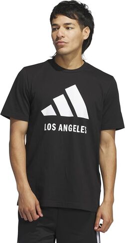 adidas Men's Los Angeles Graphic T-Shirt in Saudi Arabia