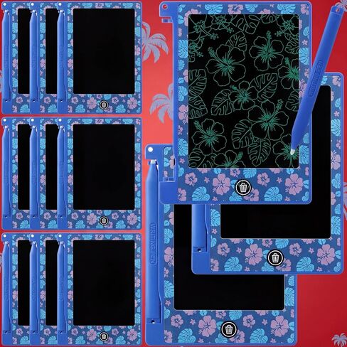 Nezyo 12 Pack Construction Party Favors Mini LCD كتابة الكمبيوتر اللوحي للأطفال 4.6 بوصة الرسم اللوحي اللوحي اللوحي القابل لإعادة الاستخدام منصات الرسم الإلكترونية للبناء لوازم عيد ميلاد حفلة البناء in Saudi Arabia