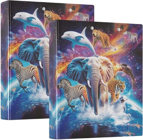 Christmas 3 Ring Binder Snowflakes Round Ring Clipboard Binder Holds 1.5 Inch Three Rings Binders with PVC Pockets for School Office Supplies, 1 Pack in Saudi Arabia
