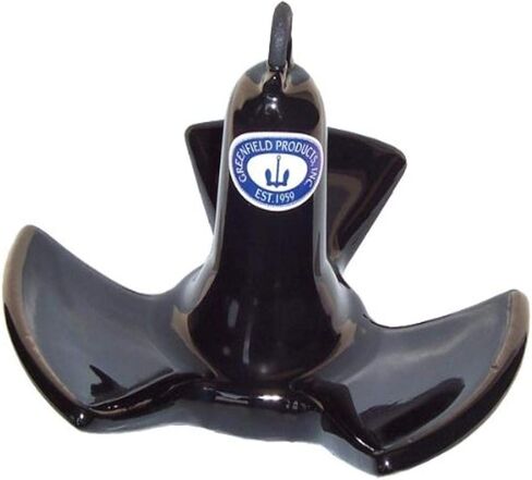Greenfield 516B Vinyl Coated River Anchor - Black, 16 lb. in Saudi Arabia
