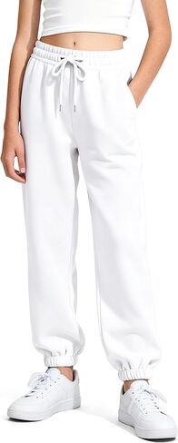 BOOPH Girls Fleece Sweatpants Kids Winter Sweat Pants Joggers for Teen in Kuwait
