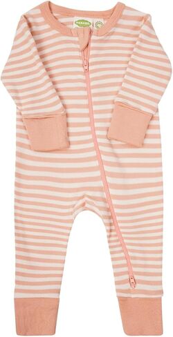 PARADE Organic Striped '2-Way' Zip Romper in Kuwait