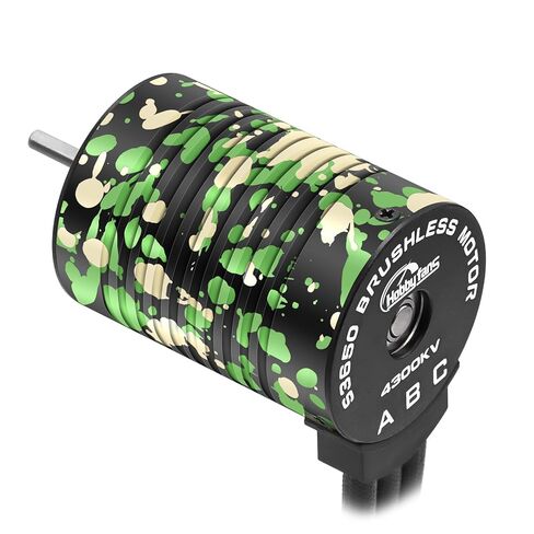 HOBBY FORNOP ROUBROOF 3650 4300KV 3.175 مم محرك بدون فرشاة ل 1/10 RC RACING OFF-ROAD TRACK ، التيتانيوم in Kuwait