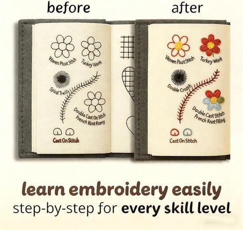 طقم الكروشيه للمبتدئين ، مجموعة شجرة عيد الميلاد الكروشيه ديي- كروشيه عيد الميلاد الحرف اليدوية للفتيات 8-12- مجموعات شجرة عيد الميلاد مع زخارف القوس واللؤلؤ ، مركبة الحرف عيد الميلاد هدية لعشاق الحرفي in Kuwait