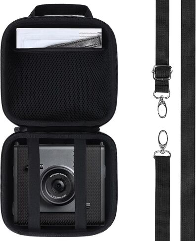 حافظة تخزين متوافقة مع كاميرا Fujifilm Instax Mini EVO الفورية (جراب أسود) in Kuwait