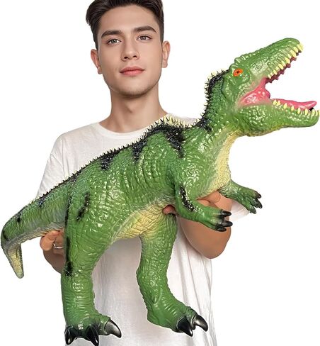 Big Carnotaurus 28 Inch ، ألعاب الديناصورات للأطفال 3-5 ، ألعاب الديناصورات الكبيرة القابلة للنفخ للأطفال تفضلها الحفلات ، هدايا أعياد الميلاد للبنين in Kuwait