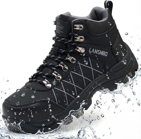 Waterproof Steel Toe Boots for Women Wide Width Non Slip Work Shoes Lightweight Slip Resistant Safety Toe Sneakers Indestructible Construction Composite Toe Footwear in Saudi Arabia