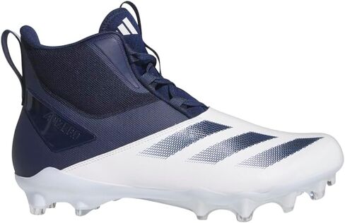 Adidas Adizero Chaos Lineman - Men's (IF5120, White/White/Team Royal Blue) Size 11 in Saudi Arabia