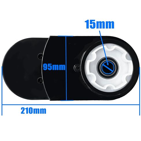 24V 3250RPM High Power Motor Gearbox Upgrade for Power Wheels,Go Kart Rear Side High Torque Motor for Ride On Car Truck Parts,Huffy Torex 4x4 UTV,ATV,150W,18V&20V,MY4845 in Saudi Arabia