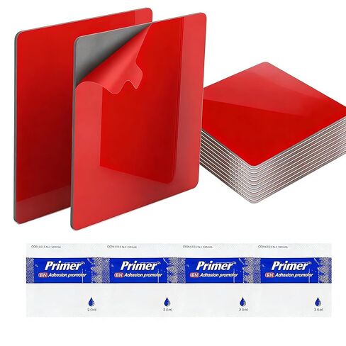 3M VHB Double-Side Mounting Eclcles Dircles ، قطره 2in ، مقاوم للماء ، شريط التثبيت الثقيل المقاوم للحرارة للزخرفة المنزلية ، يشمل 4 منصات لزجة بديلة (الجولة 2*2-40pcs) in Kuwait