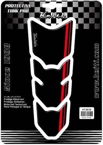 وسادة خزان الدراجة النارية Keiti Universal Slim (وردي) in Kuwait