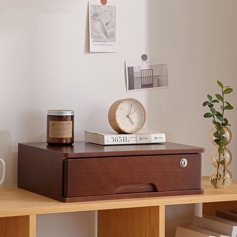 منظمو خزانة ملفات سطح المكتب - مع تخزين خزانة الملفات المسطحة ، وصندوق تخزين الخشب الصلب ، خزانة درج سطح المكتب ، خزانة ملفات سطح المكتب - خزانة خزانة ملفات خشبية/سطح مكتب (A ، درجان) in Kuwait