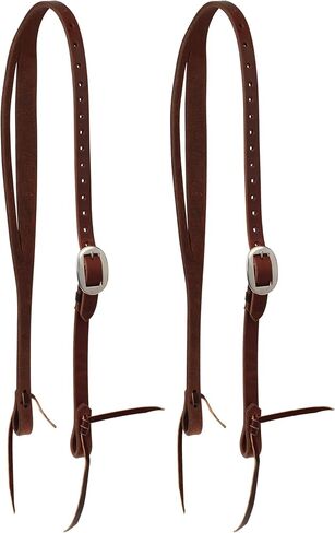 STS Ranch Signature Tack Harness Leather Split Ear Headstall, 3/4" in Saudi Arabia