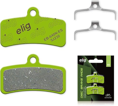 وسائد فرامل قرص الدراجة من ELIG لشيمانو ديور XT M8020، M8120/Saint M810، M820/SLX M7120/XTR M9120/Zee M640/Tektro Orion 4P، Dorado/Trp Quadiem، Slate T4 ｜MTB/eMTB/Downhill/Trail/Enduro Race in Kuwait