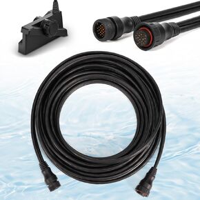 كابل تمديد محول 10 أقدام (3 أمتار) 21 دبوس، متوافق مع نظام Panoptix LiveScope، محول LVS32 LVS34 LVS62XR، تمديد طول الكابل، 010-12855-00 in Kuwait