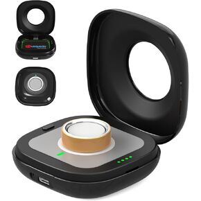 Wireless Charging Case for Oura Ring 4 Charger, 2000mAh Portable Travel Charger Station Fits All-Sized Ring Gen 4, 30-Day Runtime (Official Charger NOT Included) in Kuwait