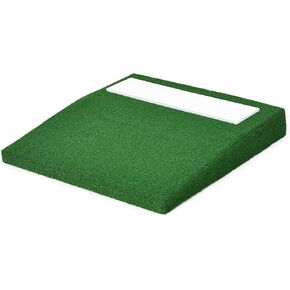 Pitching Mound, 6" Full Length Game Mound, Two-Piece Indoor Outdoor Baseball Mounds Practice and Training Equipment, Softball Pitching Aids with Antifade Turf and Pitching Rubber in Kuwait