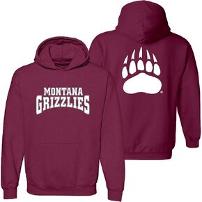 تي شيرت UGP Campus Apparel للسيدات Iowa Hawkeyes أسود طويل الأكمام بغطاء للرأس - Tigerhawk وScript Hawkeyes باللون الذهبي اللامع in Kuwait