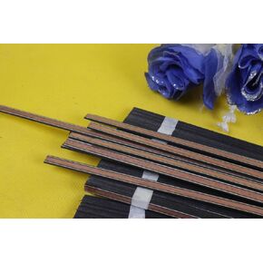 شريط جيتار مربوط من الخشب 25x من LUTHIER PURFLING MARQUETRY، مناسب لشريط إصلاح الجيتار 640 × 6 × 1 مم (اللون 1) in Kuwait