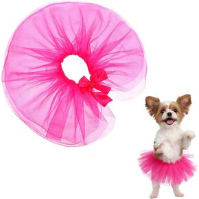 Tutu Tutu Pink Tutu للكلاب ، Tutus الكلاب للكلاب الصغيرة للحيوانات الأليفة الصغيرة والمتوسطة ، مناسبة لحفلات أعياد الميلاد ، أزياء الدعائم صور الزفاف in Saudi Arabia