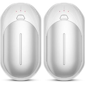 AI Hand Warmers Rechargeable 2 Pack, AI Smart Chips Electric Hand Warmers, 20Hrs Long Safe Heat, Portable Pocket Heater, Gifts for Christmas, Outdoor, Golf, Hunting, Camping Accessories -Black in Saudi Arabia