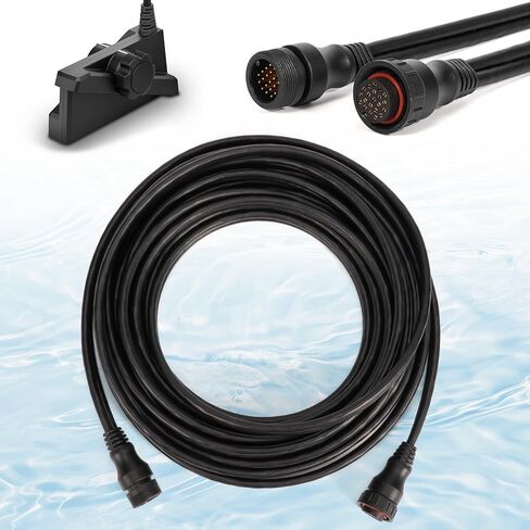 10 Feet (3 m) Transducer Extension Cable 21-Pin, Compatible with Panoptix LiveScope System, LVS32 LVS34 LVS62XR Transducer, Extend The Cable Length, 010-12855-00 in Saudi Arabia