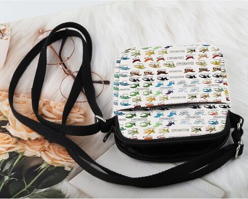 PXTIDY Wings Fire Novel Dragon Crossbody Bag Dragon Character Lover Gift Wings Fire Party Dragon Themed Bag Darkstalker Gift in Kuwait