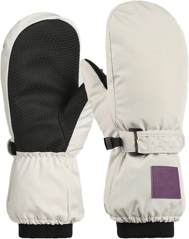 Kids Snow Mittens Waterproof Winter Ski Gloves Warm Thicken Snow Gloves for Girls Boys in Saudi Arabia