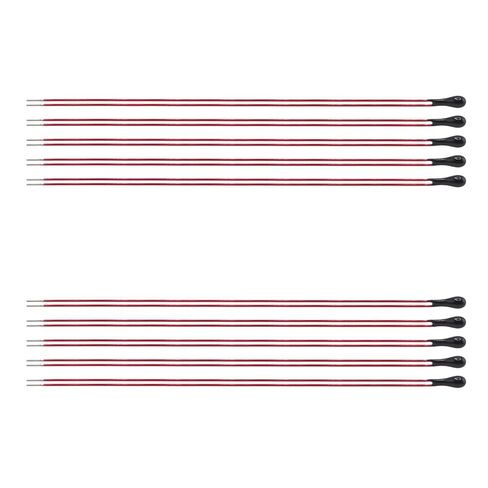 5pcs 10K NTC Probe 1 M ، 3950 NTC 10K DETREMIST SESSOR Probe ، FESTER STELL NTC 10K TEMP SESSOR Probe لموزع/ثلاجات/مجمدات ، إلخ. in Kuwait