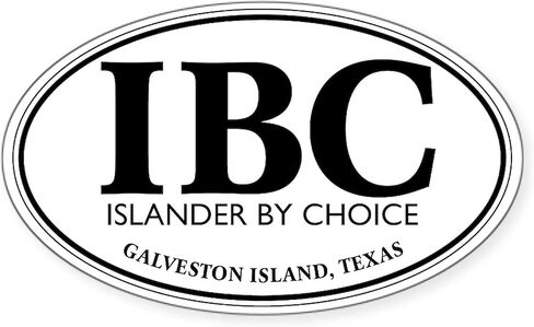 CafePress IBC Islander by Choice Sticker Oval Car Bumper Sticker in Saudi Arabia