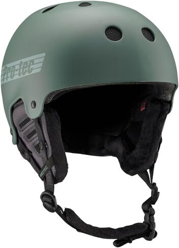 Pro-Tec Old School Snow Helmet, Full Coverage Terry and Mesh Liner Along with The Padded Audio Capable Ear Pads, Medium – Mette Veridian in Saudi Arabia