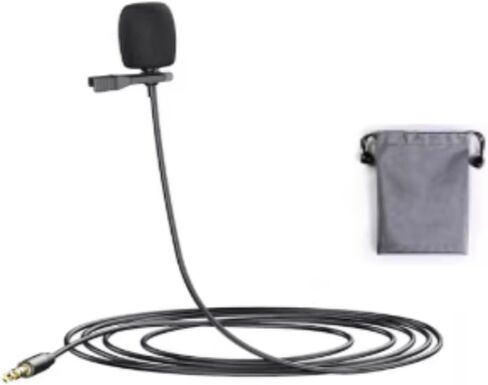 Lavalier Microphone is Suitable for Mobile Phones, Desktop Computers and laptops (3.5mm Plug for Mobile Phones) in Kuwait