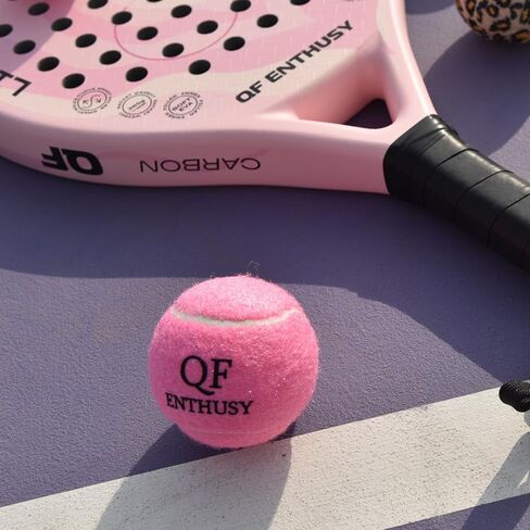 Pink Padel Balls, Tennis Balls, Suitable for Training, Matches & Practice Sessions in Saudi Arabia