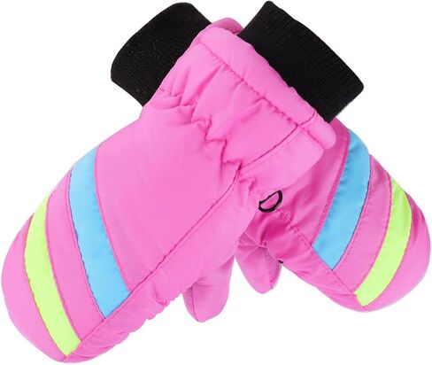 Winter Ski-Gloves for Boys Girls Water-Resistant Warm Snow Gloves for Outddor Activities（Kids 2-5 Years） in Saudi Arabia