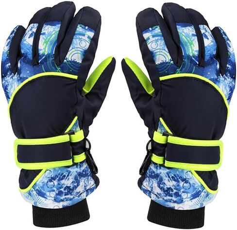 Kids Winter Thermal-Warm Gloves - Windproof Ski-Gloves Outdoor Snowboarding Gloves for Outdoor Activities in Saudi Arabia