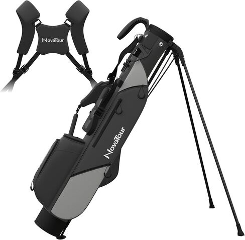 Lightweight Golf Bag with Double Strap - Par 3 Golf Bag with 6 Zippered Pockets in Saudi Arabia