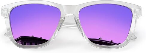 DANAMY Sunglasses Womens Polarized Sunglasses for Women Trendy Designer Mirrored UV400 Protection Sun Glasses in Kuwait