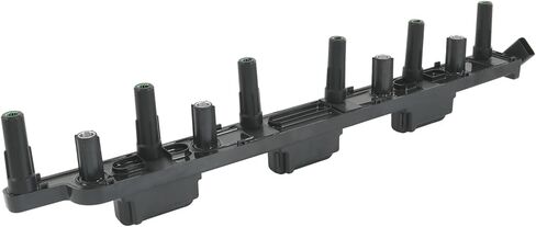 Set of 6 Ignition Coil Pack Compatible with Chevrolet Trailblazer Colorado GMC Envoy Canyon Buick Rainier Isuzu Ascender Saab 9-7X Hummer H3 H3T L6 4.2L Replace# UF497, 12629472, C1558 in Saudi Arabia