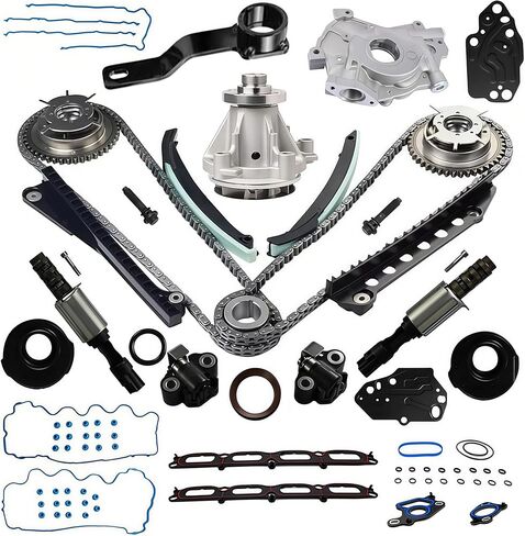 5.4 Engine Timing Chain Kit Fit For Ford Expedition F-150 F-250 F-350 Super Duty, Lincoln Mark LT, Navigator 5.4L 5L3Z-6268-A 3R2Z-6A257-DA 2004-2009 in Saudi Arabia