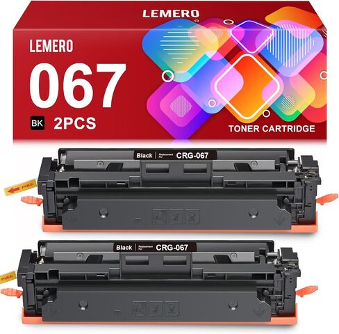 Lemero Compatible 054H Toner Cartridge استبدال Canon 054 054H خراطيش الحبر المحددة لطبقة Canon Color ImageClass MF644CDW MF642CDW LBP622CDW MF641CW in Kuwait