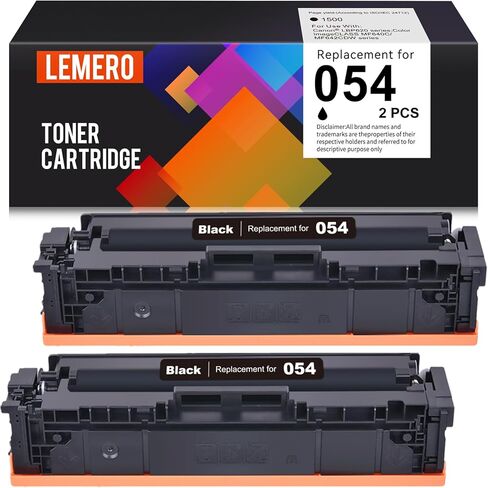 Lemero Compatible 054H Toner Cartridge استبدال Canon 054 054H خراطيش الحبر المحددة لطبقة Canon Color ImageClass MF644CDW MF642CDW LBP622CDW MF641CW in Kuwait