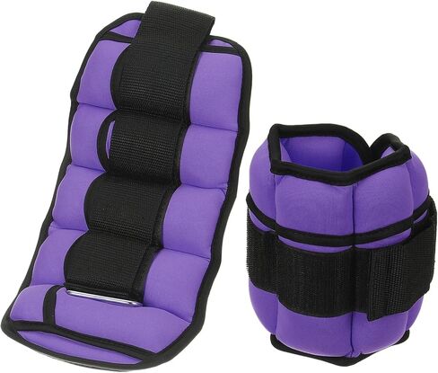 PATIKIL Adjustable Ankle Weights Wrist Leg Arm Weights Sandbags for Women Men Strength Training Weight Yoga Jogging Walking Aerobics in Saudi Arabia