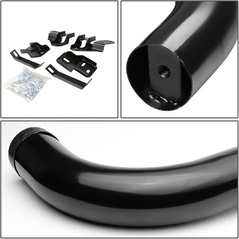 لوح الجري Nerf Bar مقاس 3 بوصات متوافق مع دودج رام 1500 2500 3500 Crew Cab 4 أبواب 2009-2020، ستانلس ستيل، كروم مصقول in Saudi Arabia