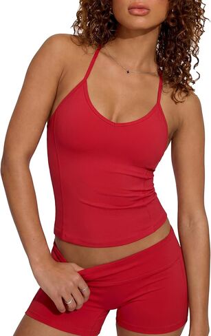 SUUKSESS Women Sexy Workout Sets Padded Sports Bra High Waisted Shorts Outfits in Saudi Arabia