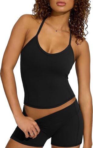 SUUKSESS Women Sexy Workout Sets Padded Sports Bra High Waisted Shorts Outfits in Saudi Arabia