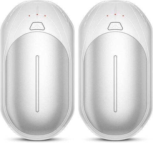 AI Hand Warmers Rechargeable 2 Pack, AI Smart Chips Electric Hand Warmers, 20Hrs Long Safe Heat, Portable Pocket Heater, Gifts for Christmas, Outdoor, Golf, Hunting, Camping Accessories -Black in Saudi Arabia