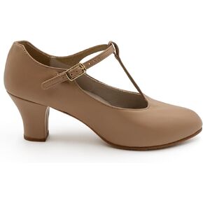 Capezio Women's Jr. Footlight T-Strap Character Shoe Oxford